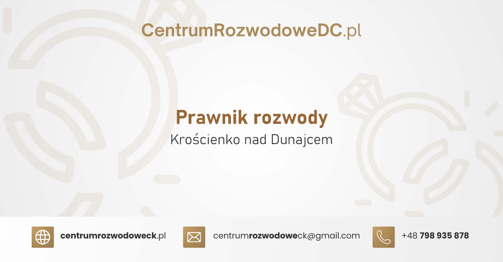 Prawnik rozwody Krościenko nad Dunajcem
