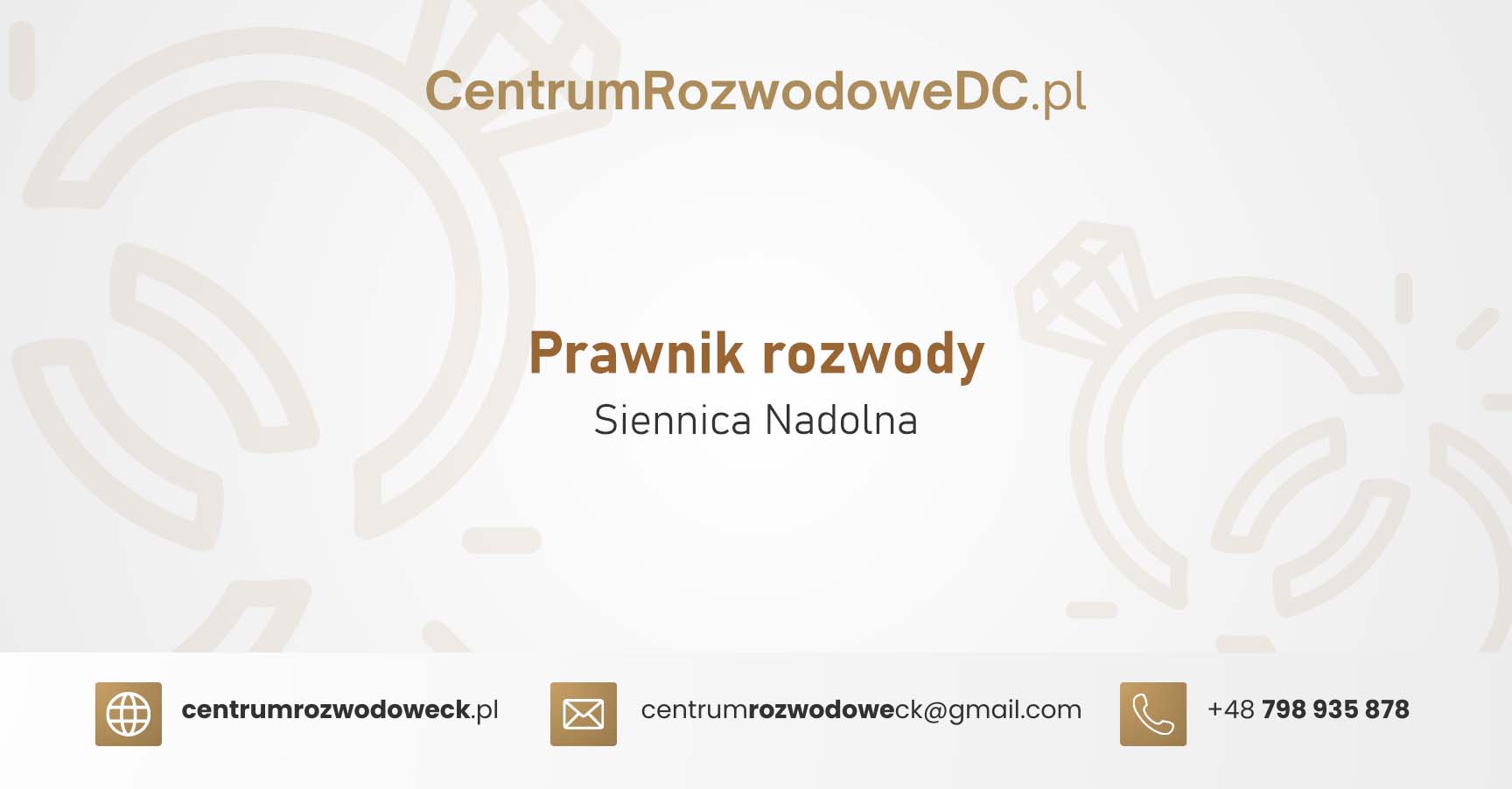 Prawnik rozwody Siennica Nadolna