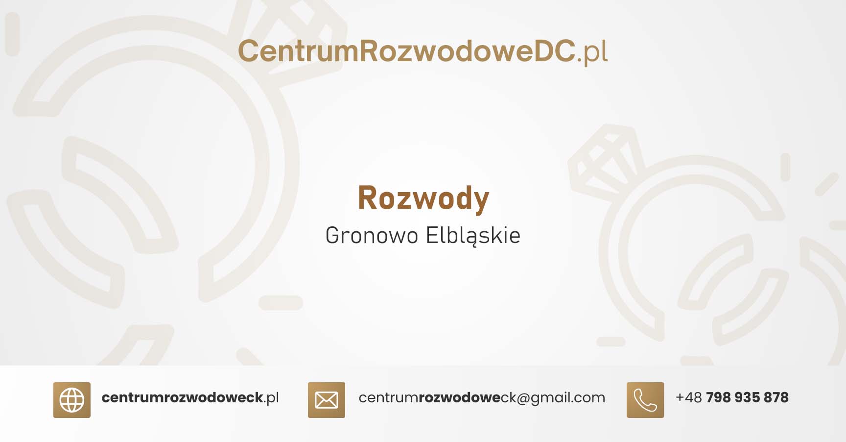 Rozwody Gronowo Elbląskie