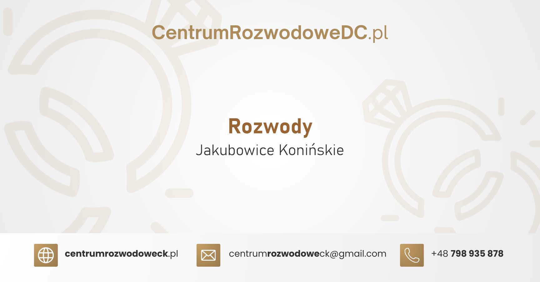 Rozwody Jakubowice Konińskie