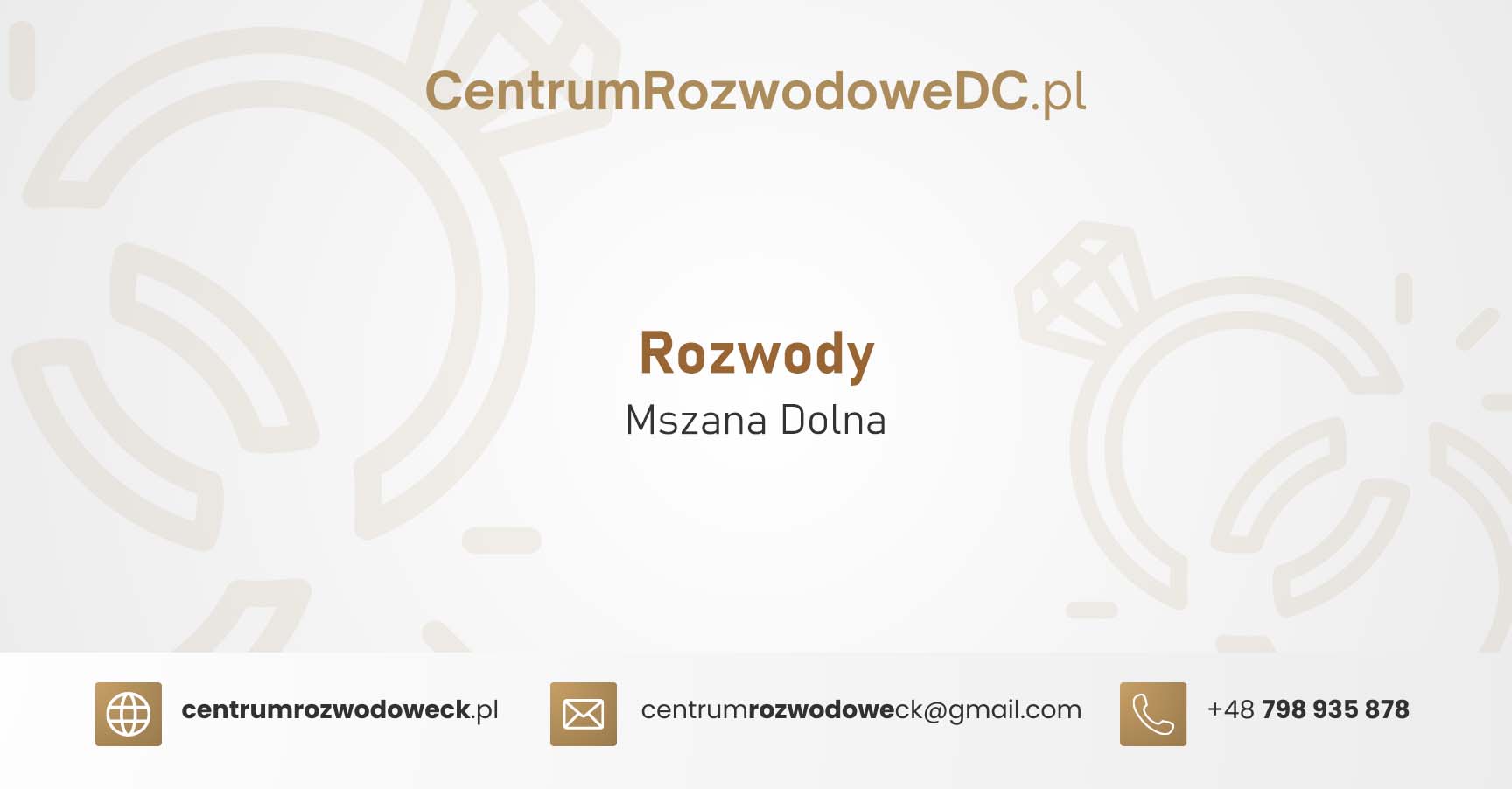 Rozwody Mszana Dolna